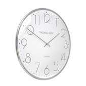 16 inch Oyster Silver Wall Clock